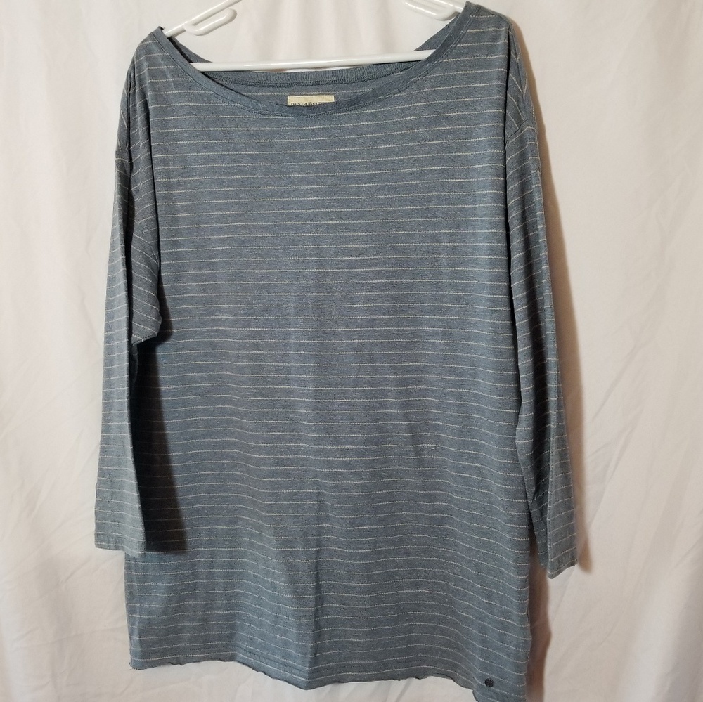 Denim & Supply long sleeve top, Sz XL